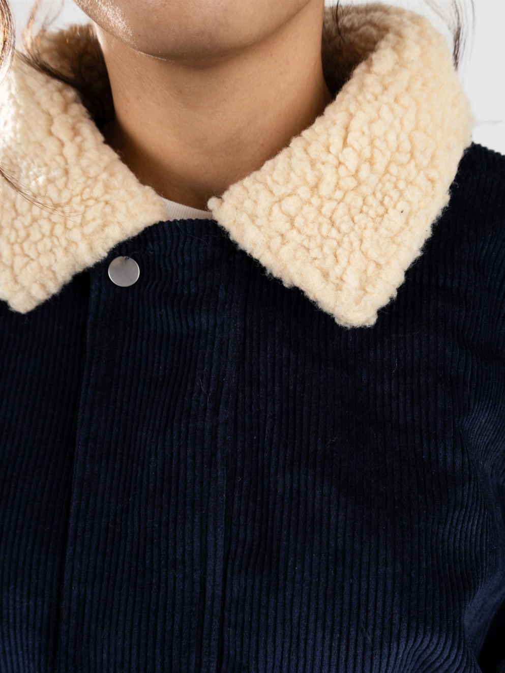Blue Tomato Fat Cord Bomber Jacket blue depths
