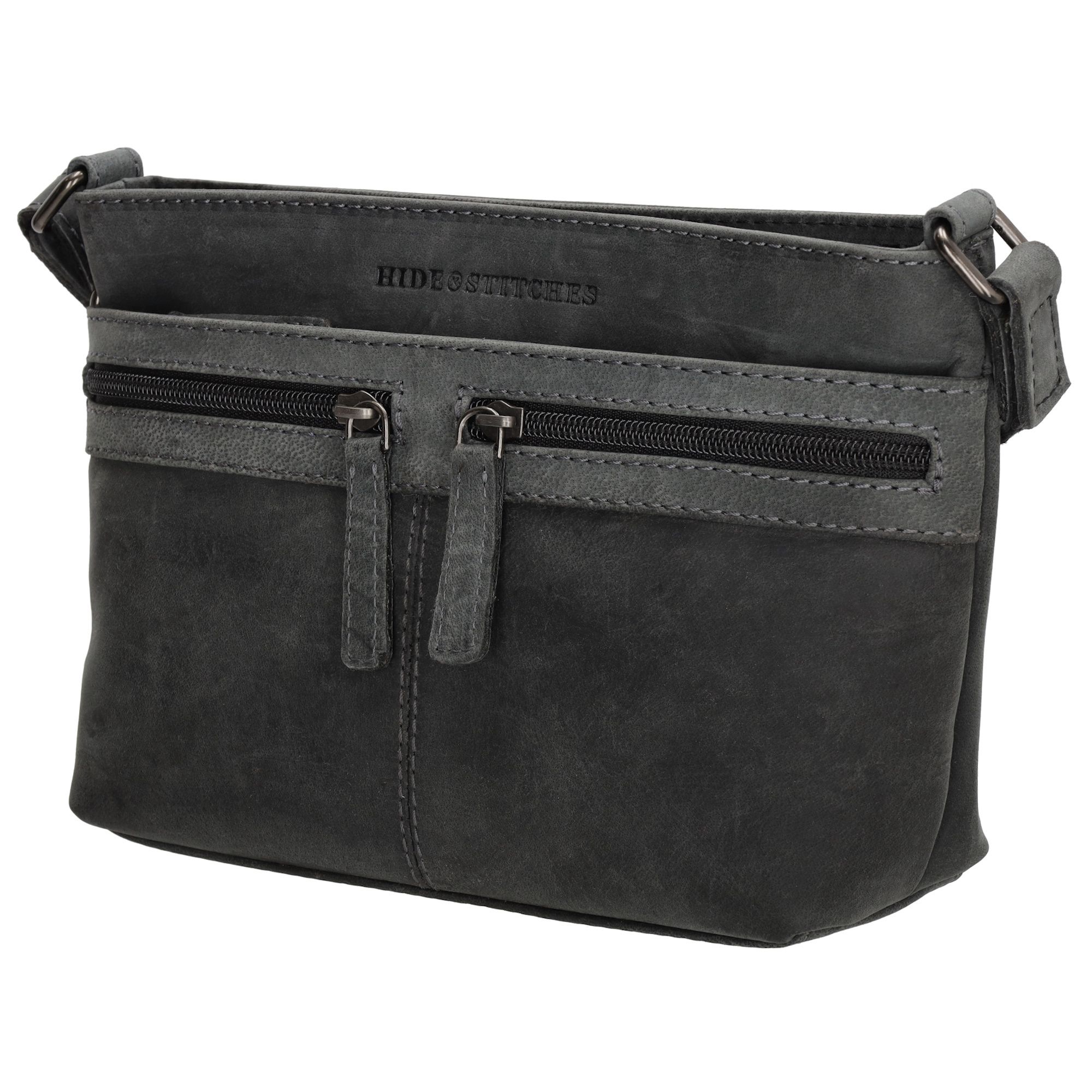 Hide & Stitches Idaho Schoudertas S Zwart