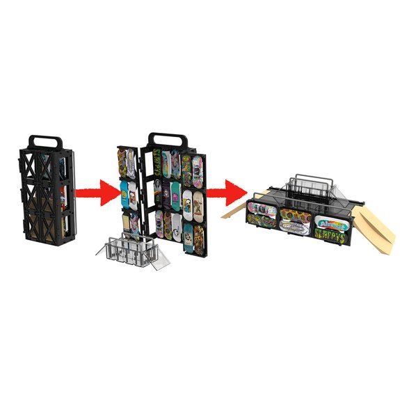 Tech Deck - Coffret Transformable 3 en 1