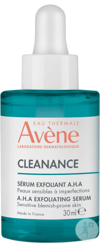 Avène Cleanance Sérum Exfoliant A.H.A Peau Sensible Imperfections Marques 30ml