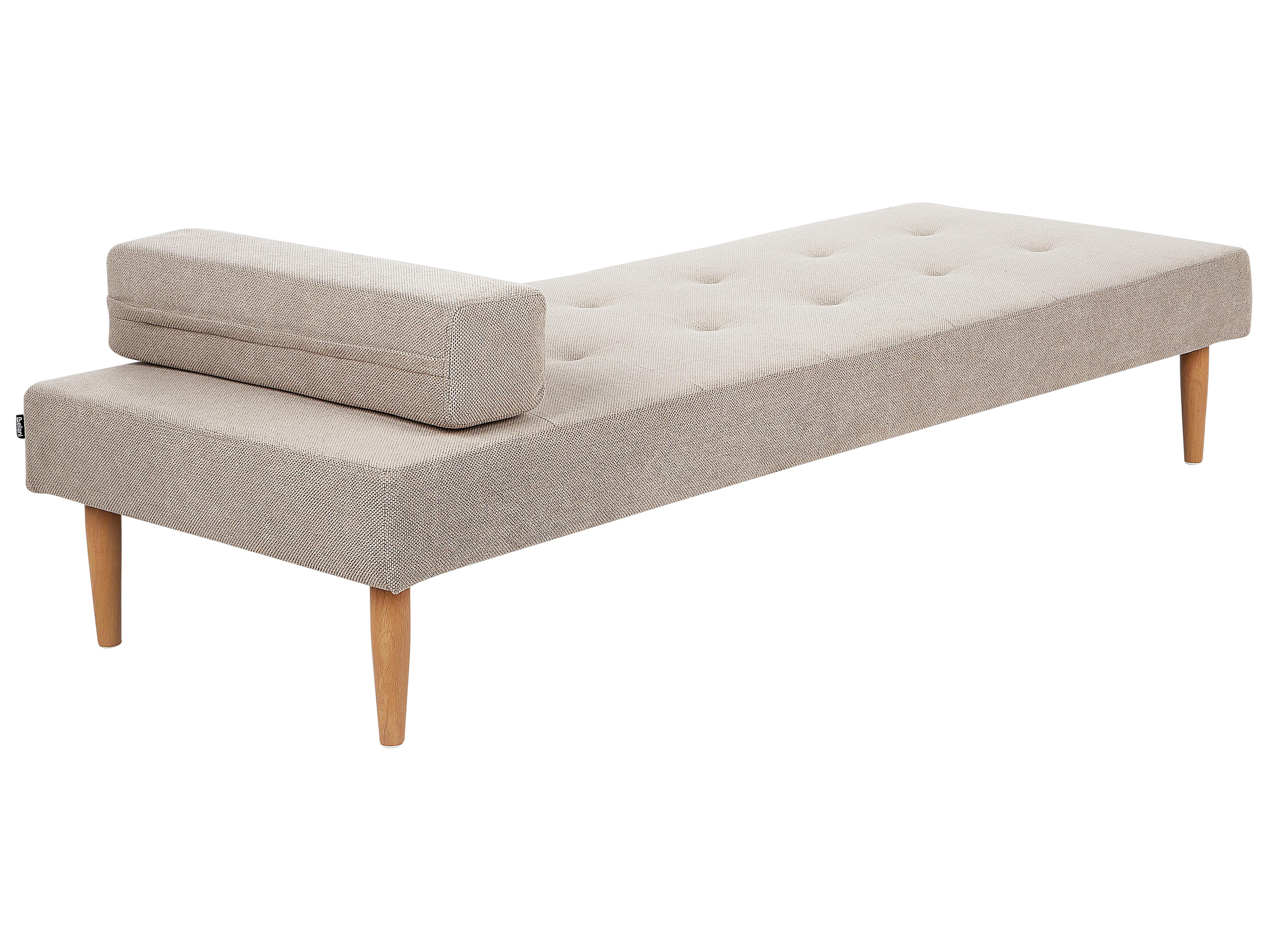 Chaise longue NIORT Stof Beige