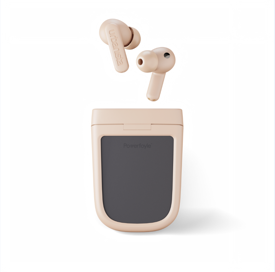 Urbanista - Phoenix - Solar Charging In-Ear Hovedtelefoner - Desert Rose