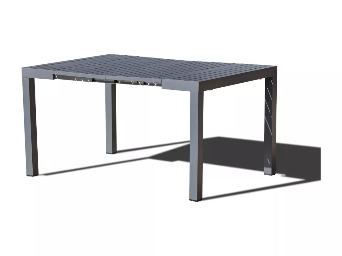 Table de jardin extensible en alu 2 à 12 personnes OLAHO
