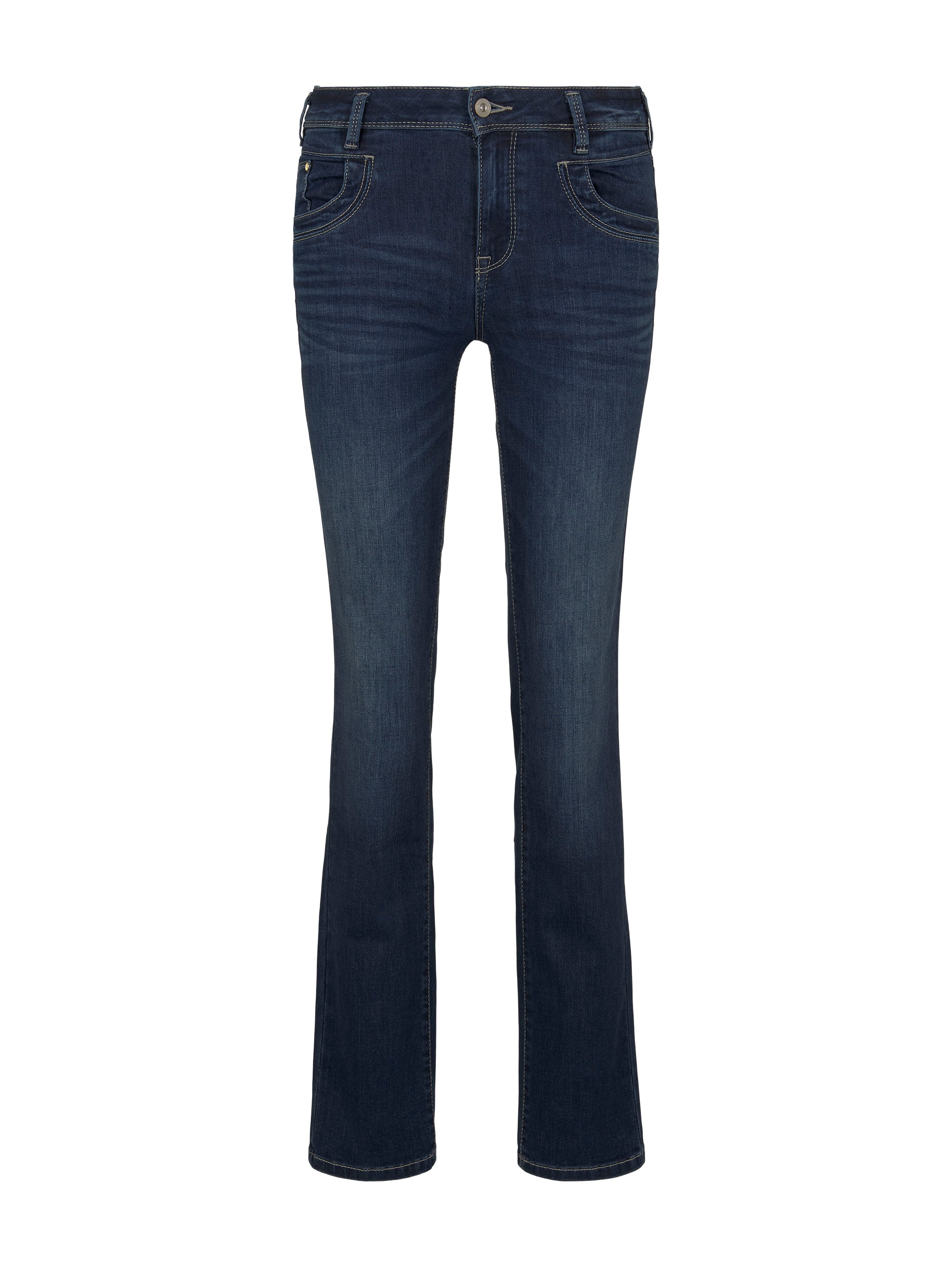 TOM TAILOR Gerade Jeans »Alexa Straight« mit Kontrastnähten