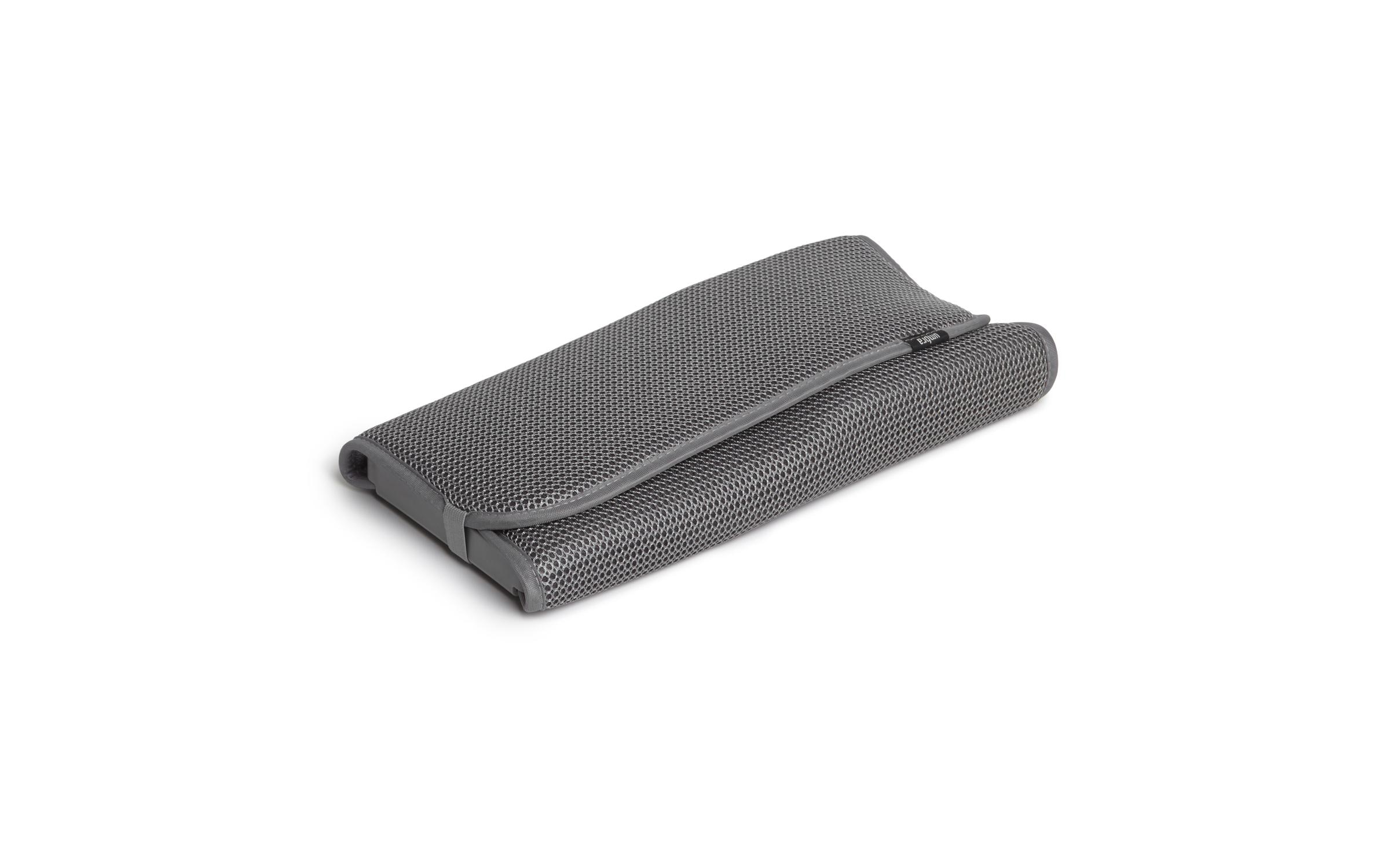 Abtropfmatte Udry Mini faltbar, GrauFaltbare Geschirr-Trocknungsmatte