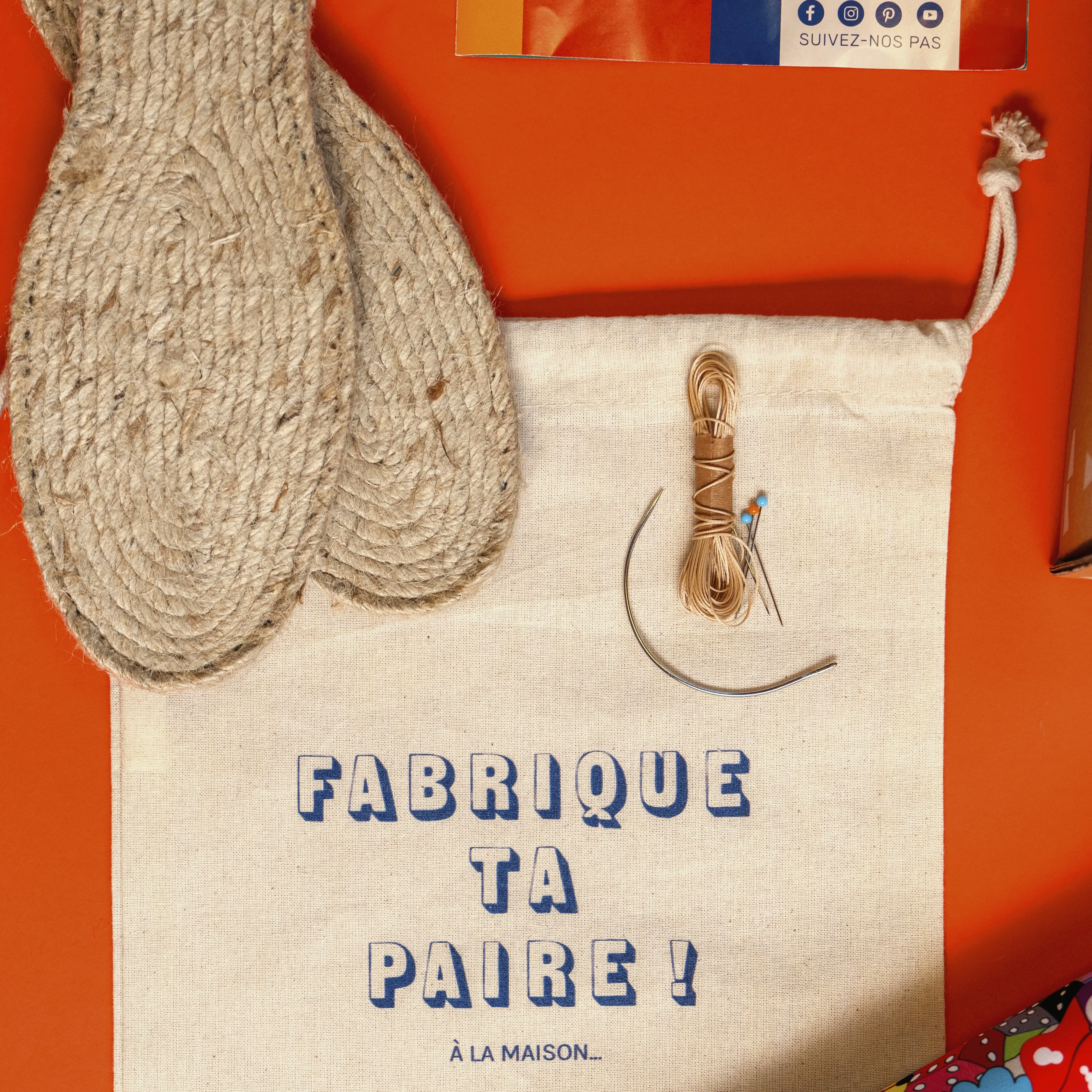 Kit Fabrique ton espadrille