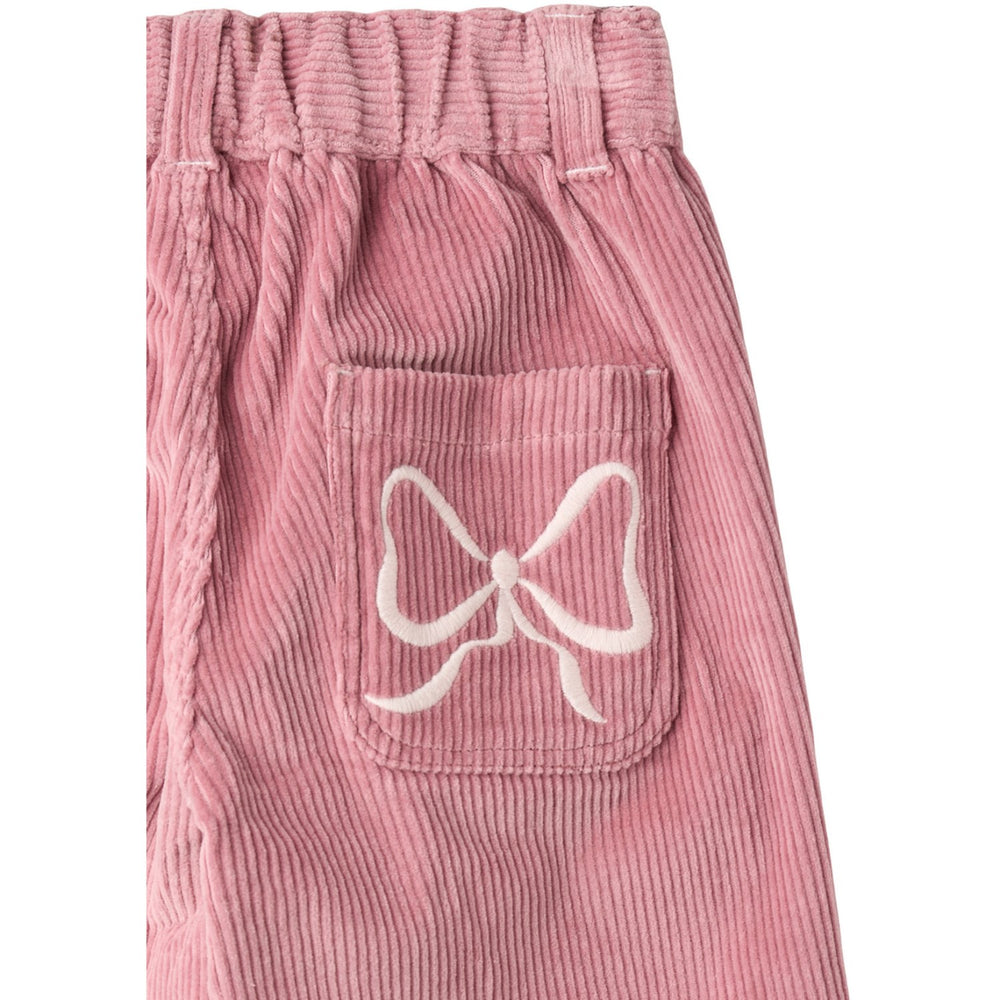 Køb COPENHAGEN COLORS Rose Comb Corduroy Pant W. Wide Leg & Emb. At Backside Pocket