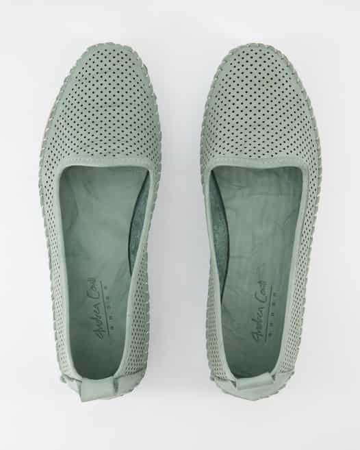 Andrea Conti 0021714-208 Slipper in Grün