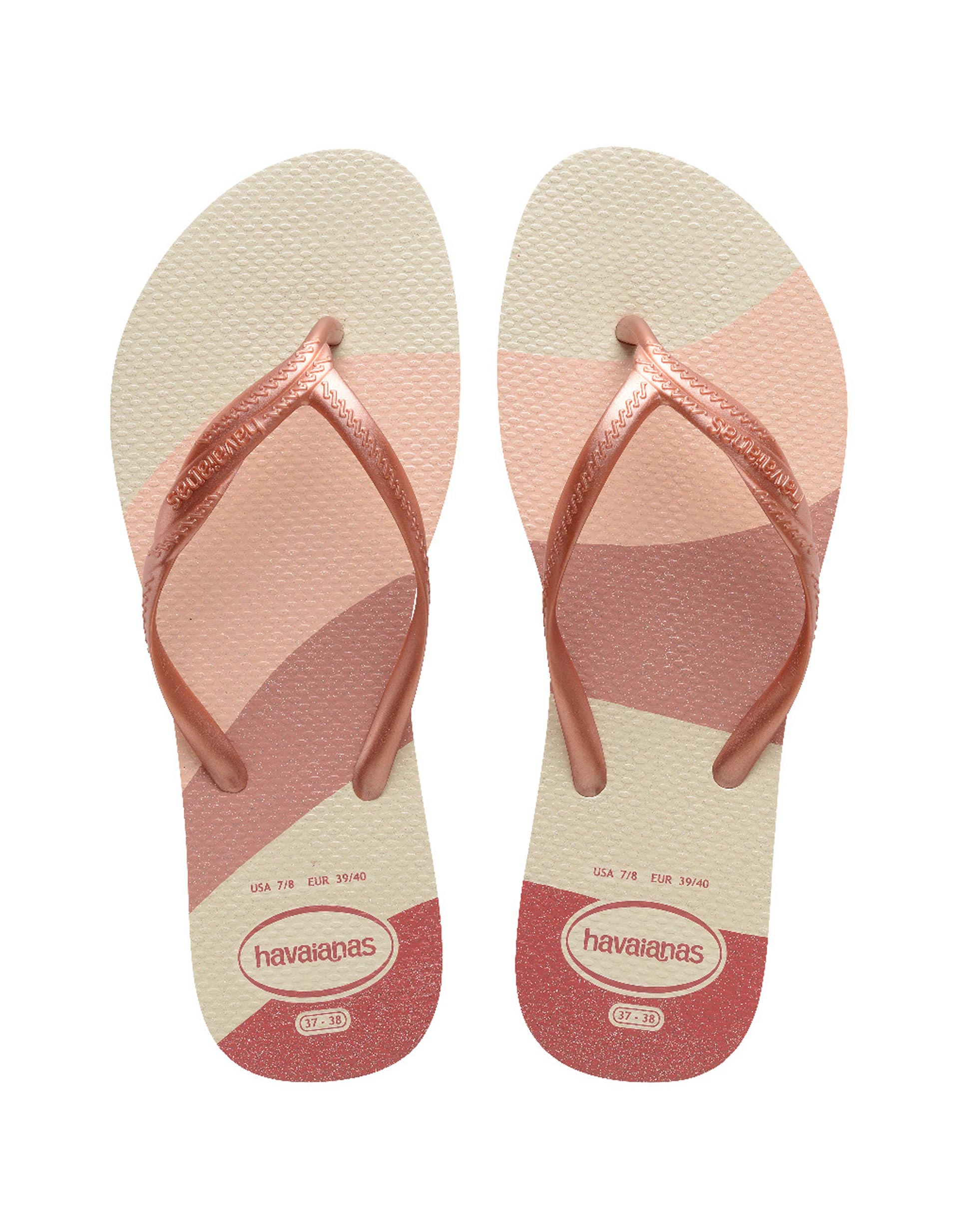 Chinelos Havaianas, Mulher, Rosa
