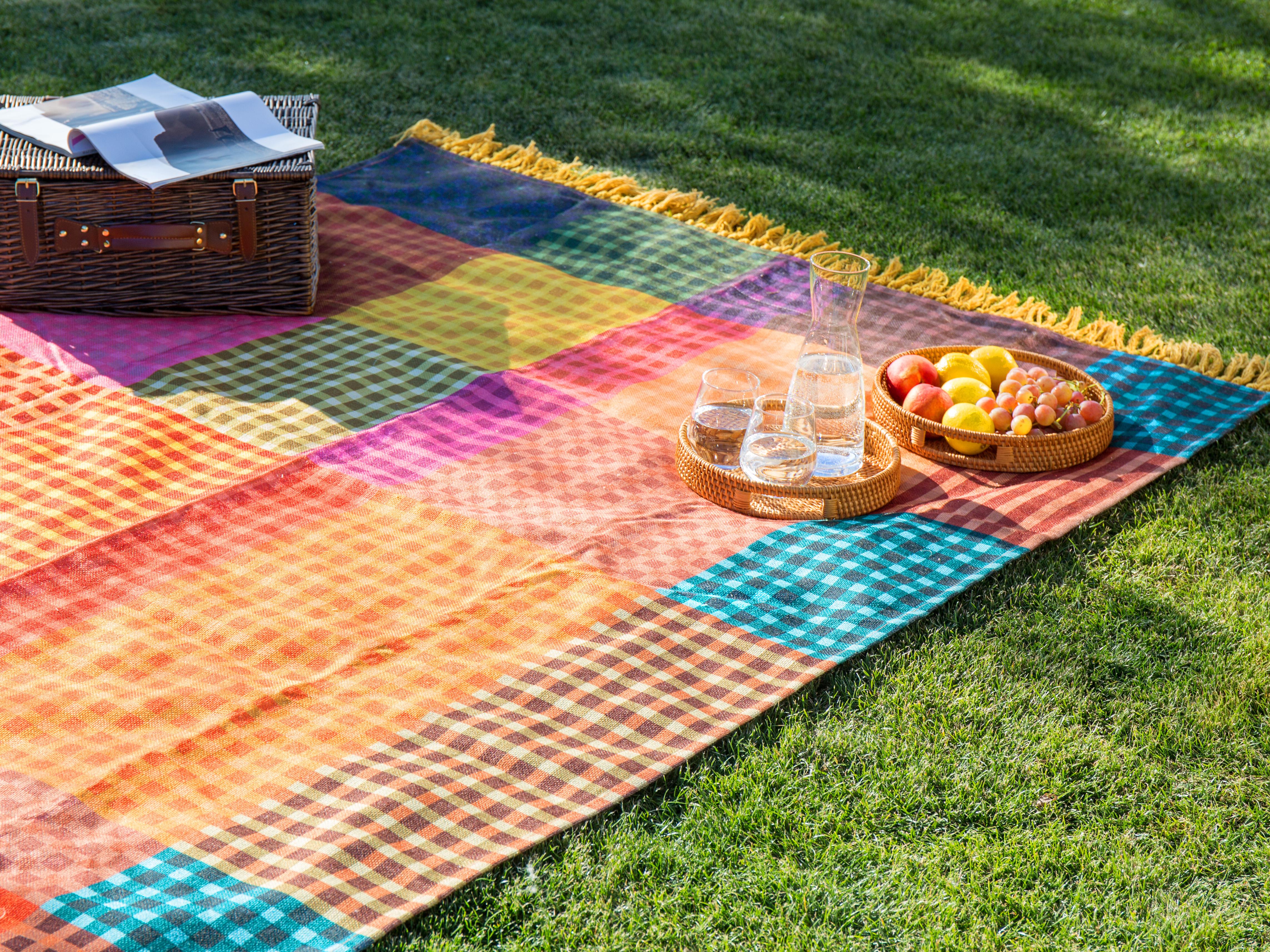 Picknickkleed BUILI 200 x 200 cm Meerkleurig