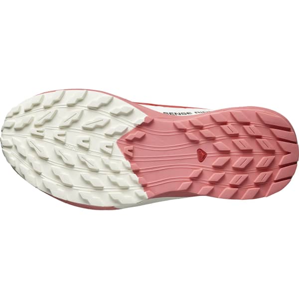 Chaussure trail SALOMON SENSE RIDE 5W TEA ROSE/FIERY RED/VANILLA ICE