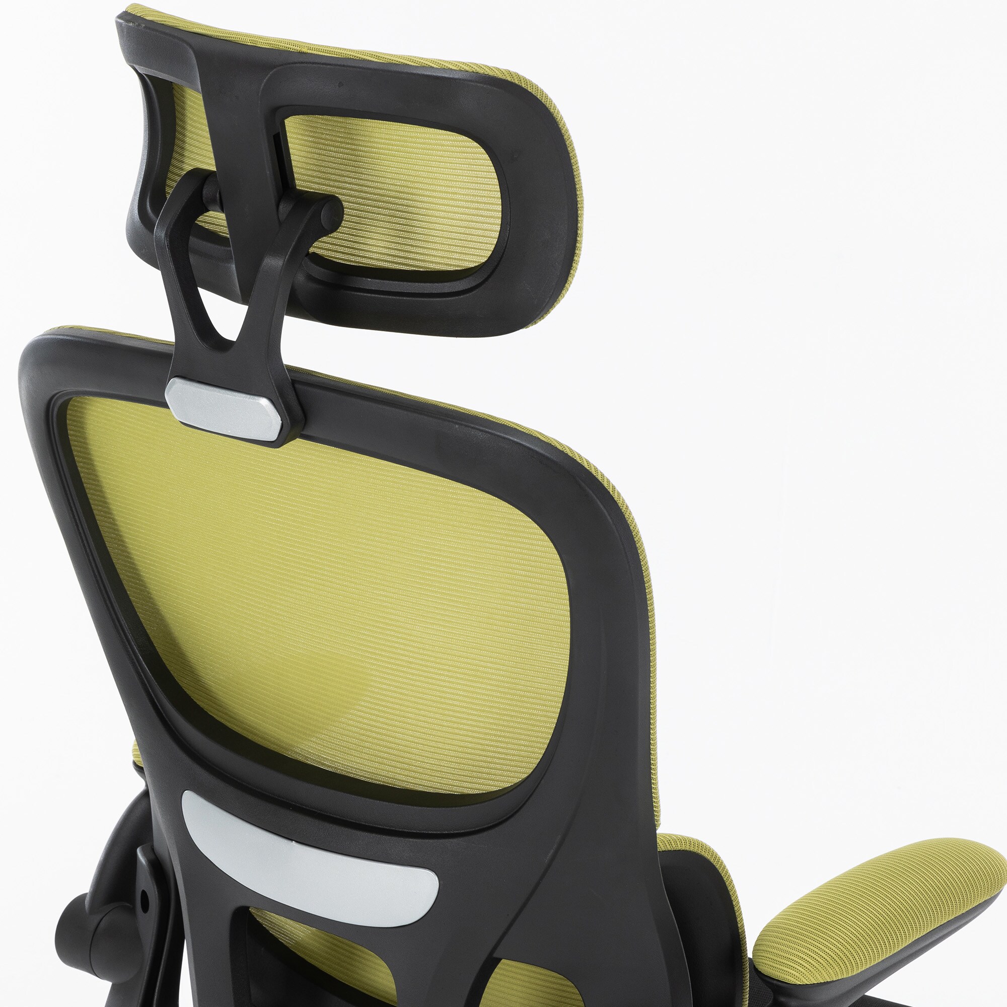 Flexibler Bürostuhl in moderner Mesh-Optik ergonomischer Schreibtischstuhl mit Nacken- und Lordosenstütze Gamingstuhl mit atmungsaktiver Netzrückenlehne und Wippfunktion