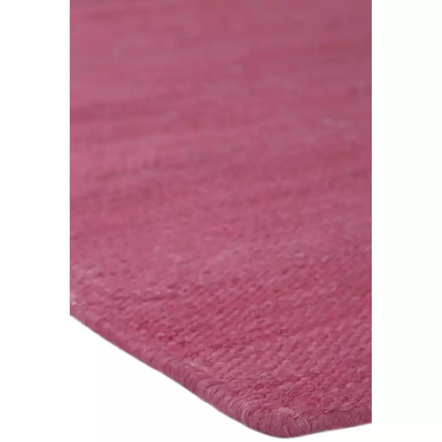Esprit Kelim Teppich Rainbow Kelim dunkelrosé