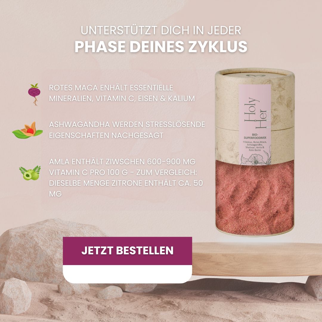 Motai Naturals - Holy Her - Bio-Superfoodmix mit Vitaminen, Mineralien & Ballaststoffen