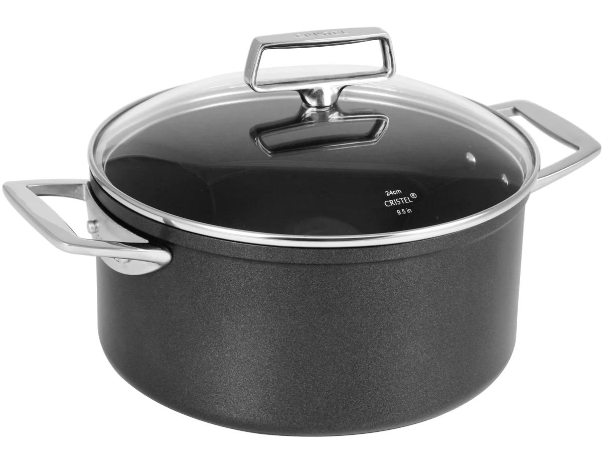Faitout aluminium Castel'Pro 24cm Cristel