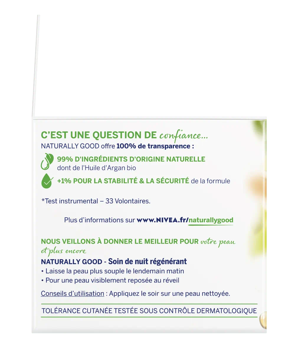 NATURALLY GOOD SOIN DE NUIT RÉGÉNÉRANT
