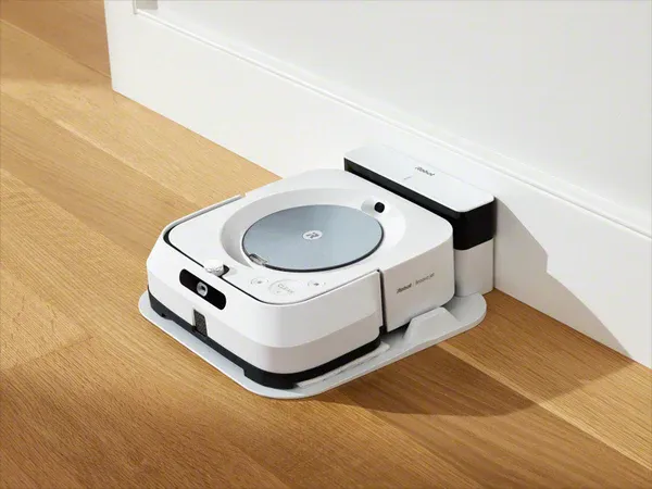 iRobot Braava jet m6 Robotgulvvasker - Hvid og Blå