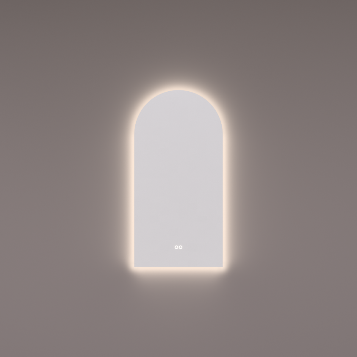 Hipp Design 15920 boogspiegel 45x90cm met LED verlichting en verwarming