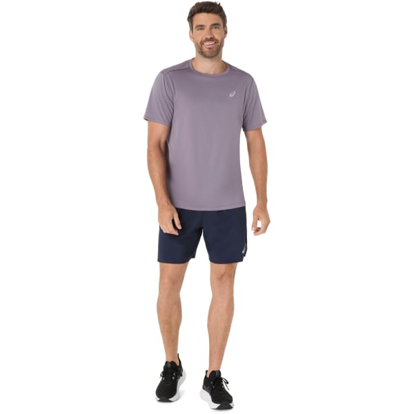 T-shirt running ASICS CORE SS TOP LAVENDER GREY
