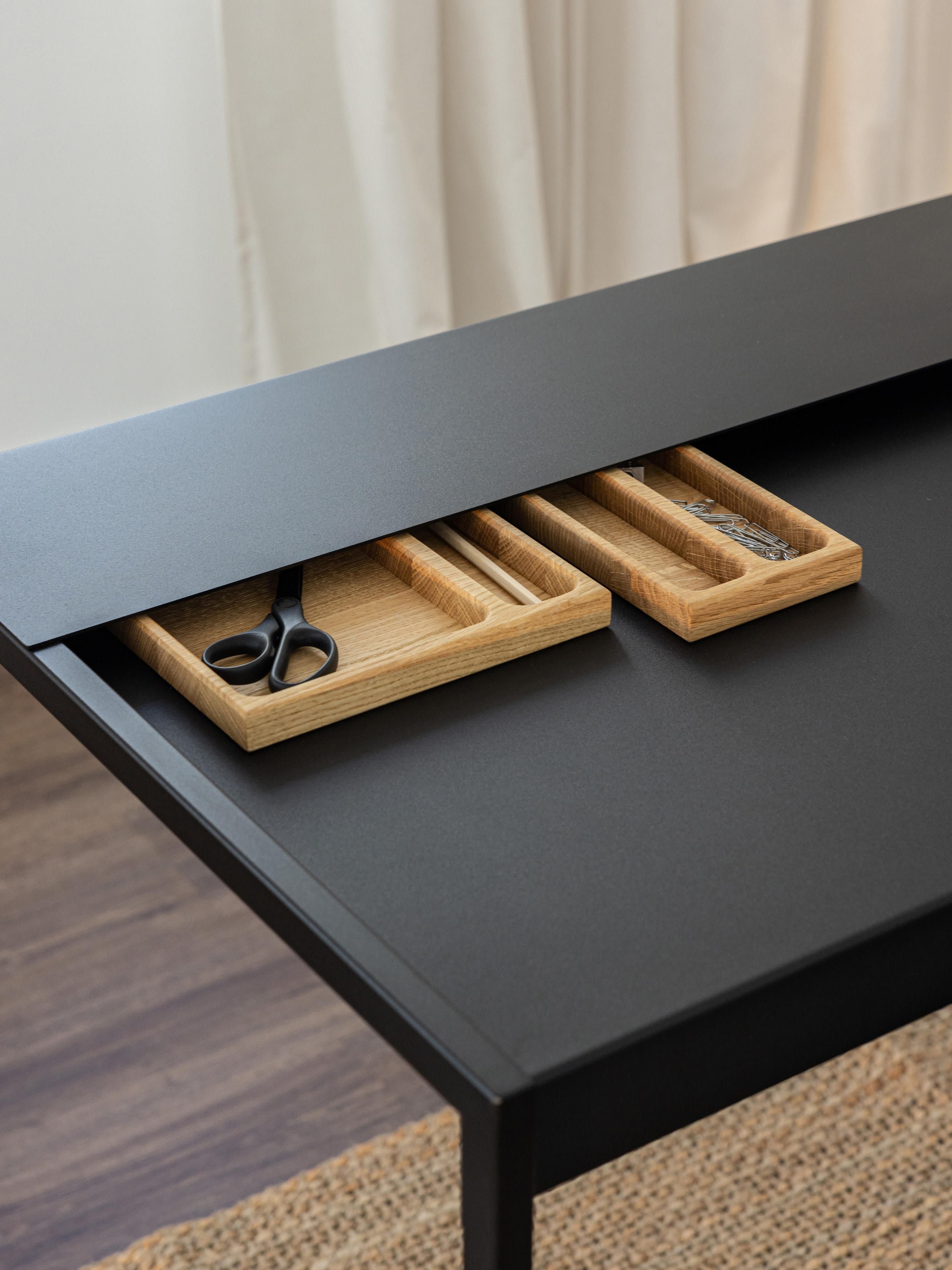 Handgemaakt metalen bureau Donna