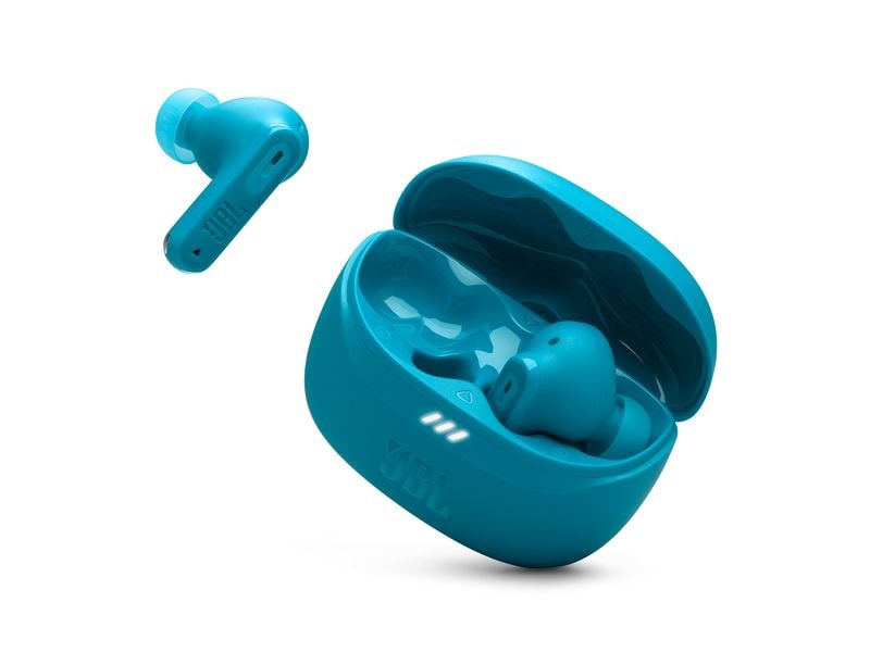 JBL True Wireless In-Ear-Kopfhörer Tune Beam 2 Grün Kabellose Ohrhörer mit Noise-Cancelling-Funktion