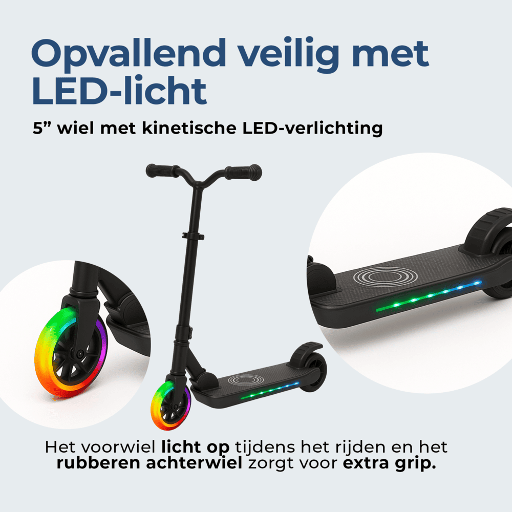 Denver SCK5500 elektrische kinderstep met LED verlichting