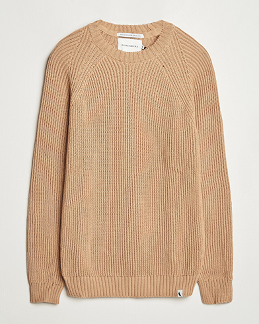 Peregrine Harry Organic Cotton Sweater Sand