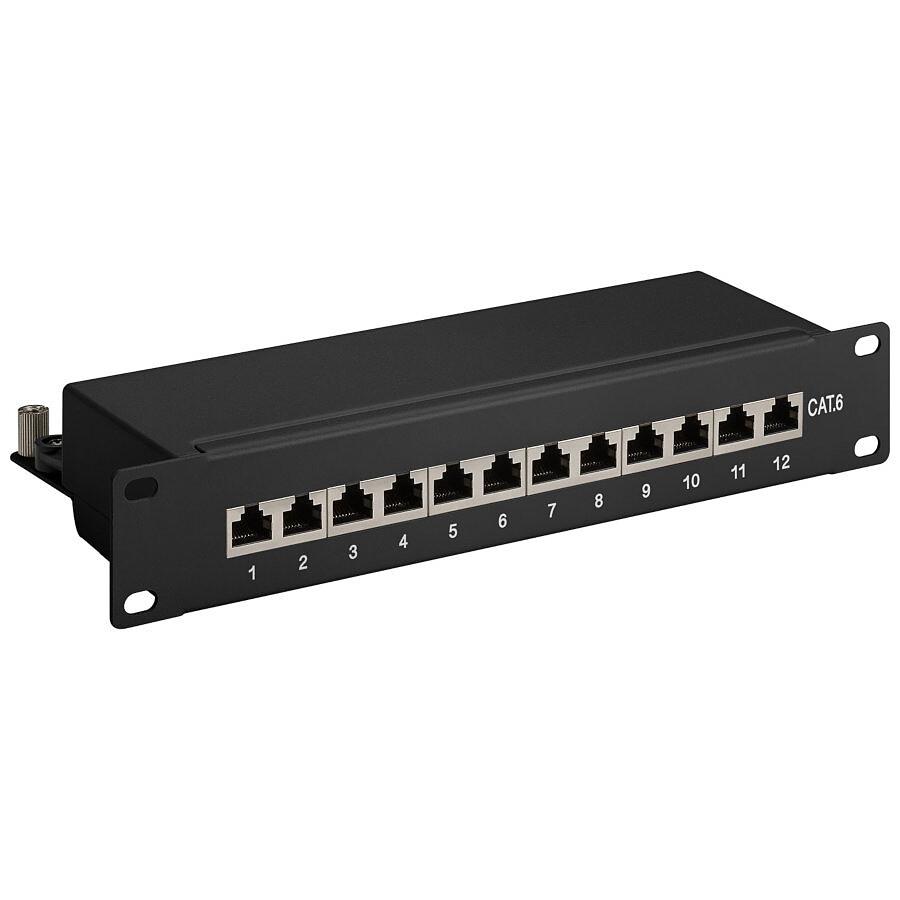 Goobay Panneau de brassage 12 ports STP (93793)