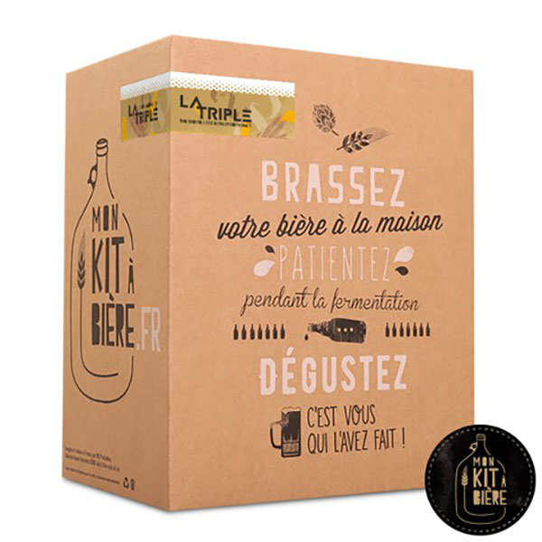 Kit complet de brassage artisanal de bière Triple - Pour 5L de bière