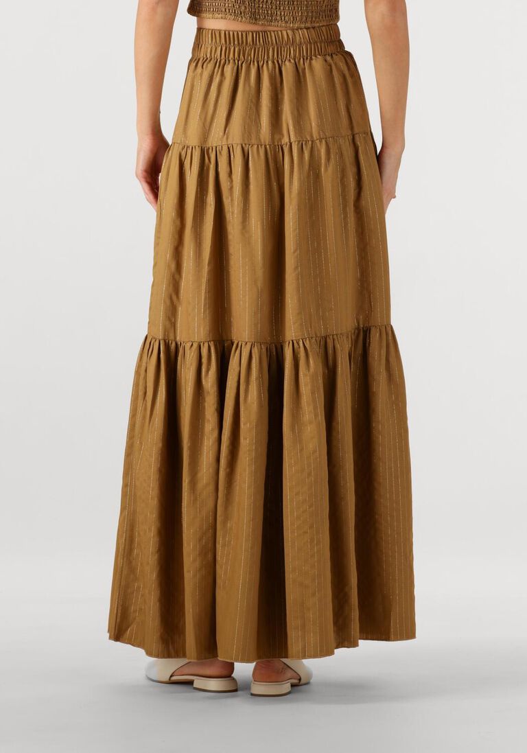 groene amaya amsterdam maxirok pearl skirt