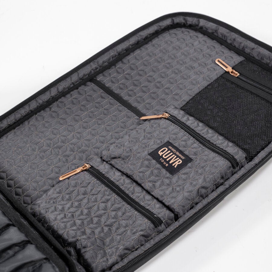 GruvGear QUIVR Tour Dekade Edition luxe tech/drumstokkentas met laptopcompartiment