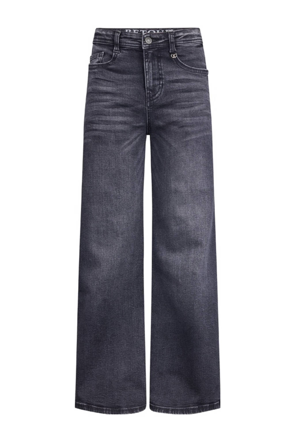 Retour Jeans wide leg jeans Skoura medium grey denim