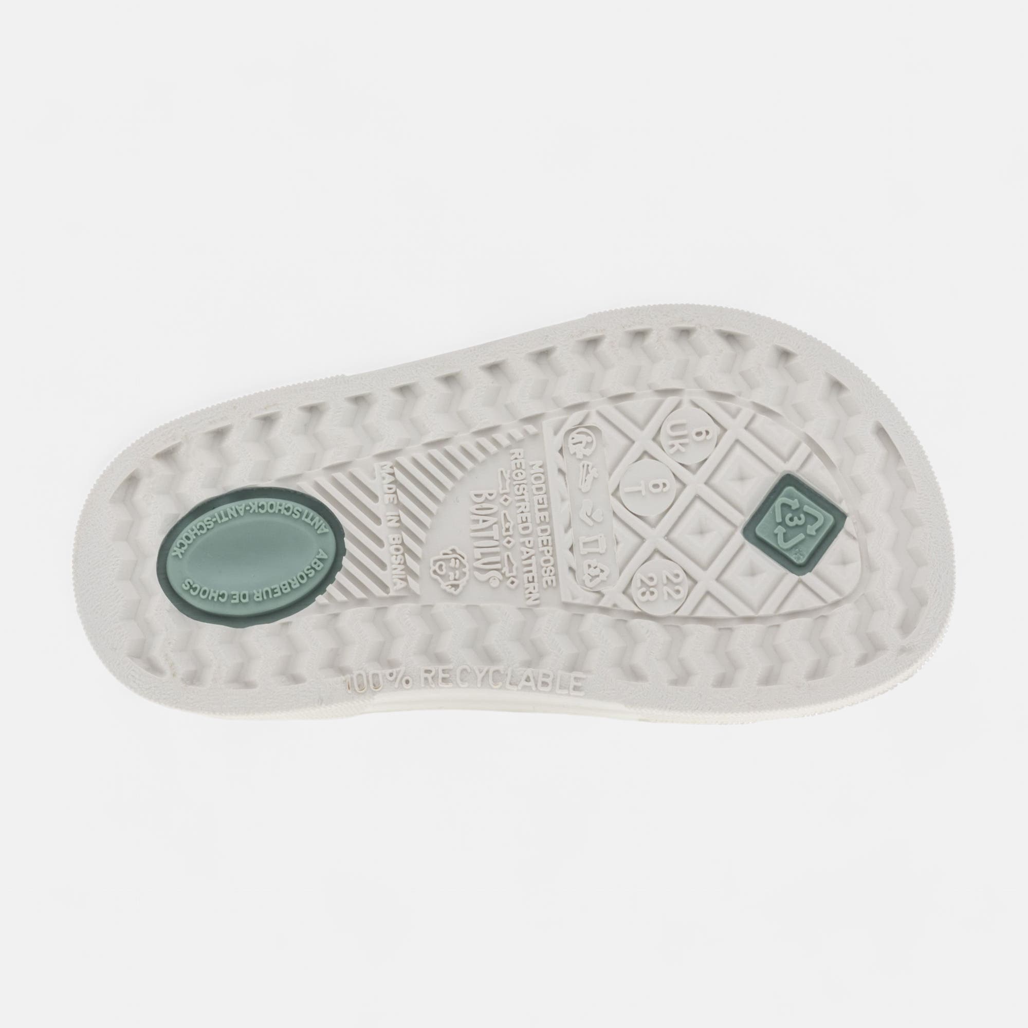 Claquettes de plage Garçon vert