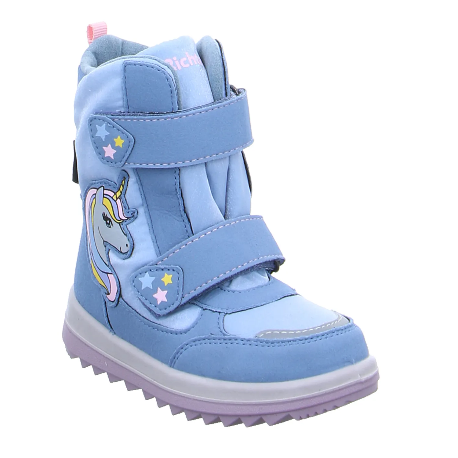 RICHTER Kleinkinder-Snowboot  Membran Hellblau Textil  Winterstiefel