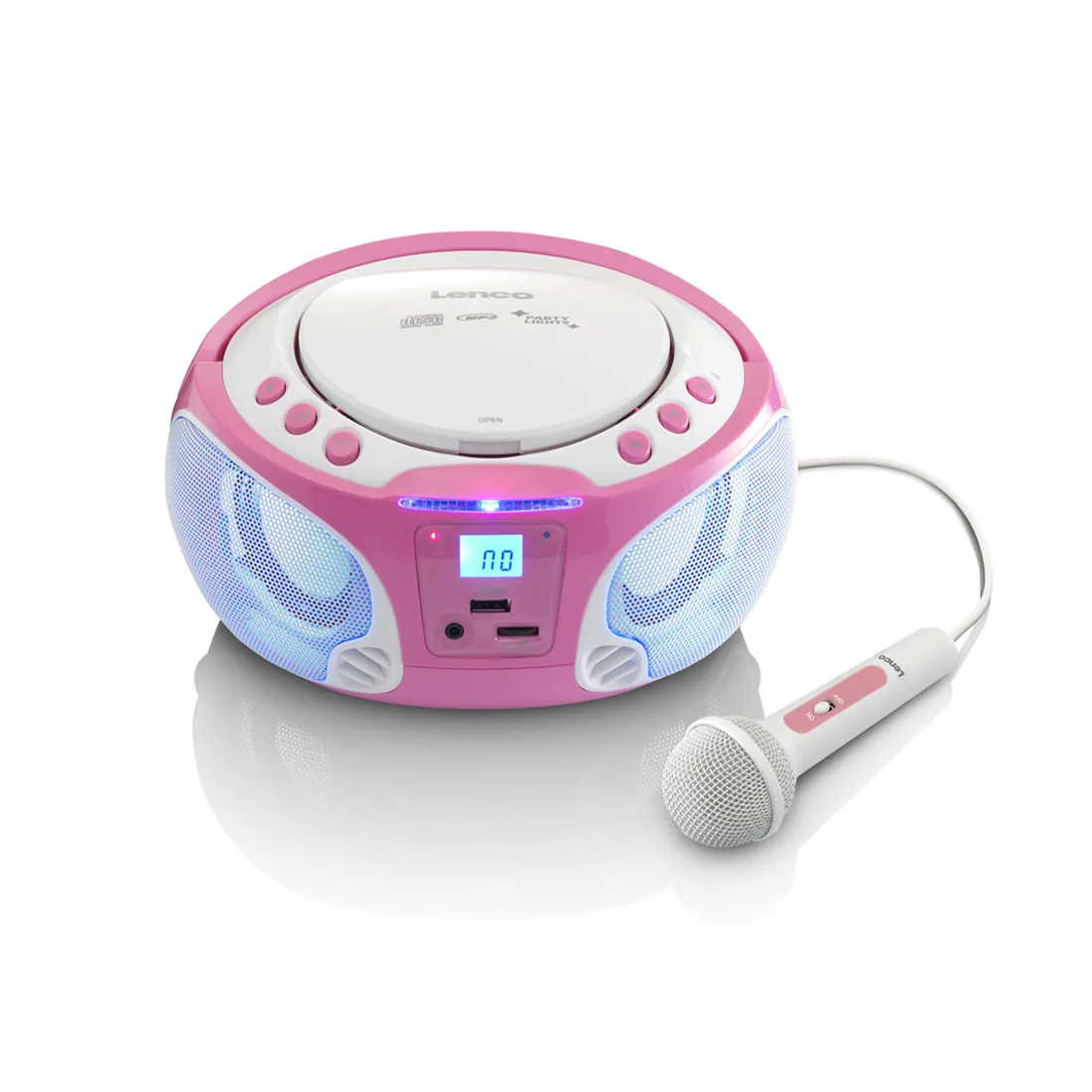 Lenco CD-Player SCD-650 pink