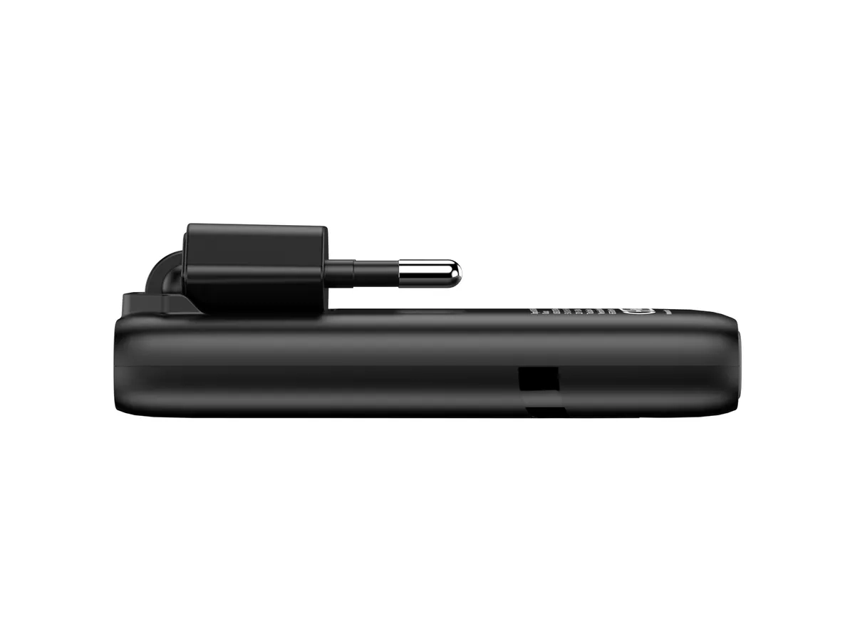 (65W) Fold n Go Dual USB C GaN Ladegerät Netzteil (32354) - Schwarz