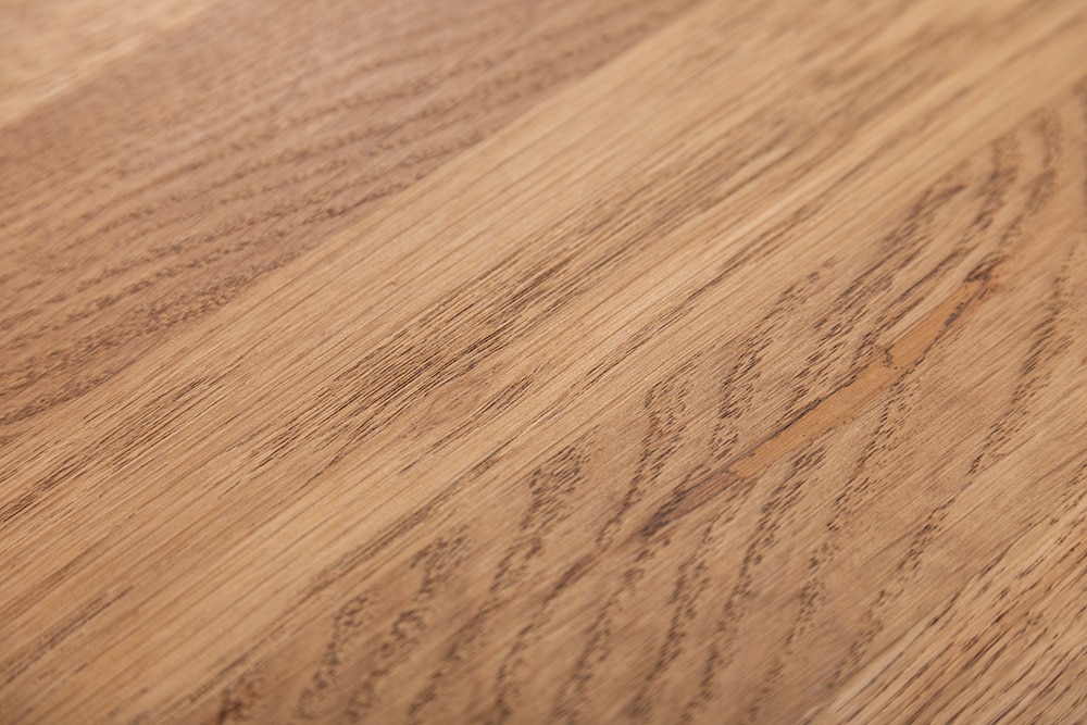 riess-ambiente Couchtisch ARCHITECTURE - 100cm Eiche geölt schwarzes Metallgestell Massivholz