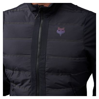 Veste Manches Longues Fox Flexair Fire Hybrid Lunar Noir