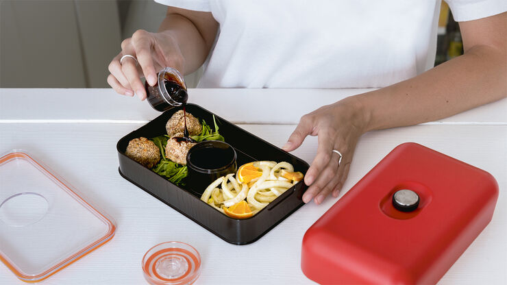 24Bottles Lunchbox - Rose Gold Guld
