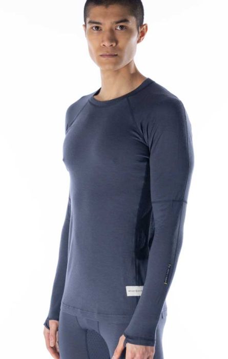 Boulder 125 Crew LS Men uldundertrøje