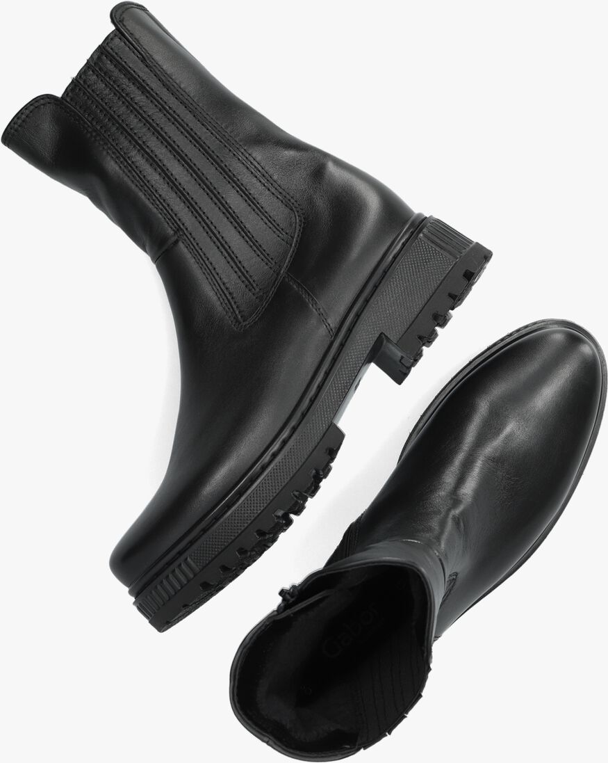 GABOR zwarte gabor chelsea boots 761.1