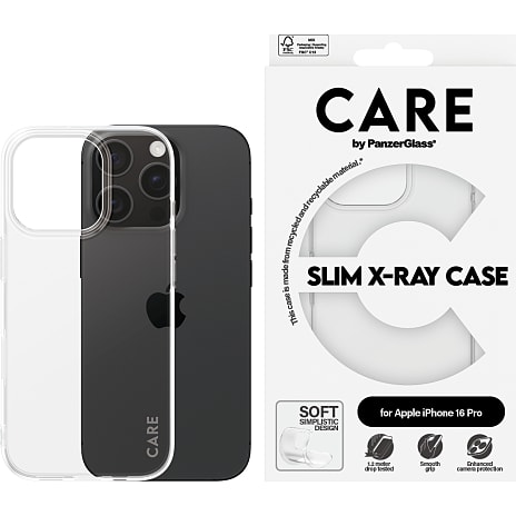 Care Fashion iPhone 16 Pro cover - transparent