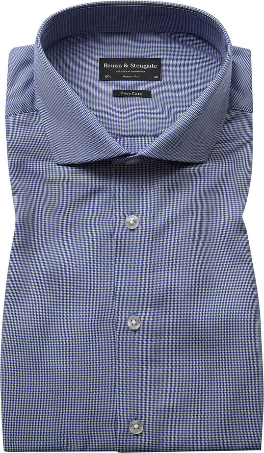 Bruun & Stengade BS Devin Modern Fit Shirt Blue
