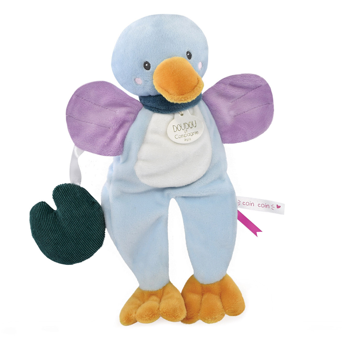 Doudou et Compagnie Mon Petit Coin Coin bleu