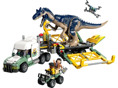 LEGO Dinosaurusmissies: Allosaurus transporttruck (76966)