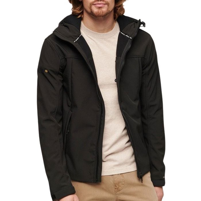 Superdry Hooded Trekker Softshell Jas Heren