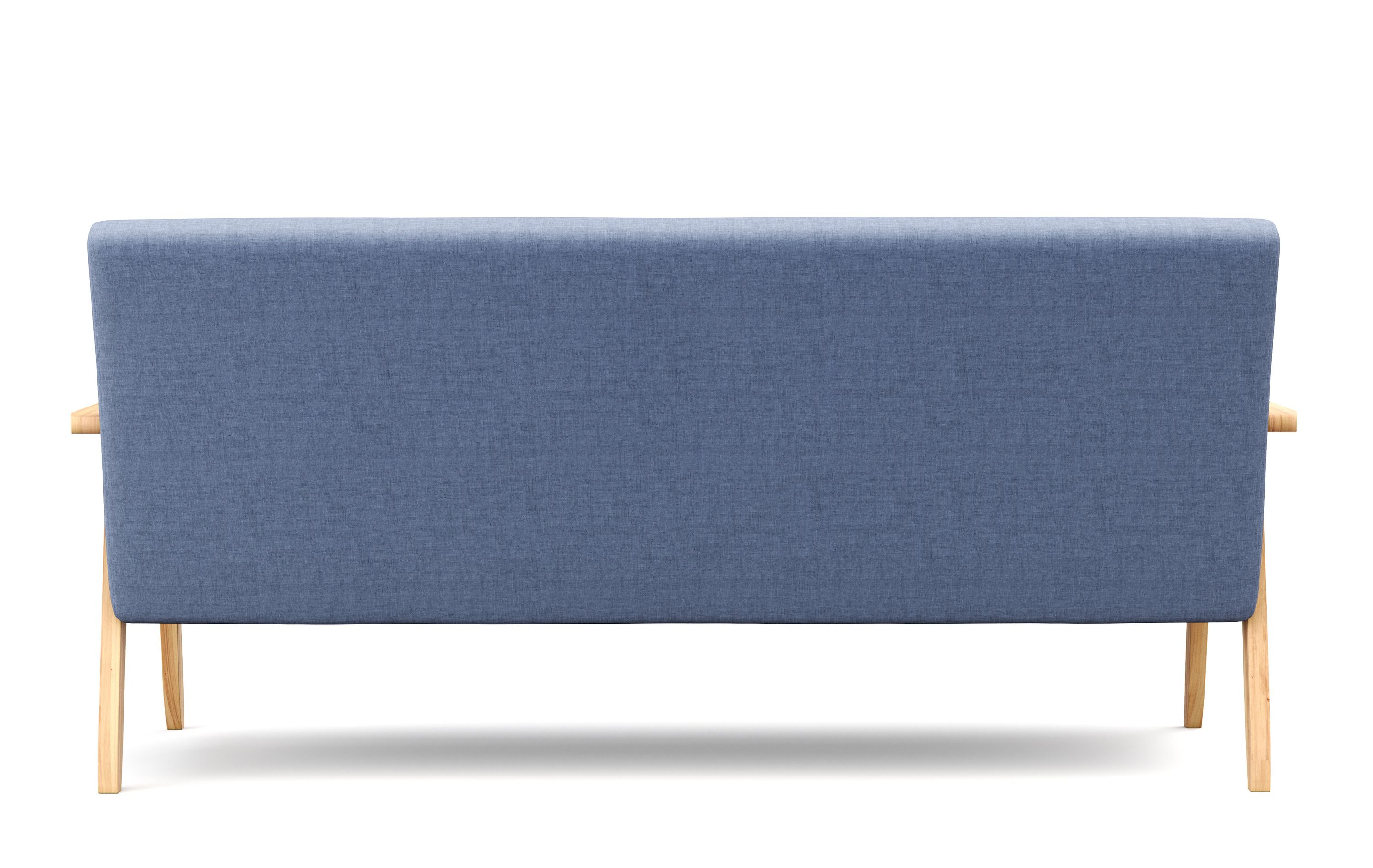 Sofa EDDY 3-Sitzer blau