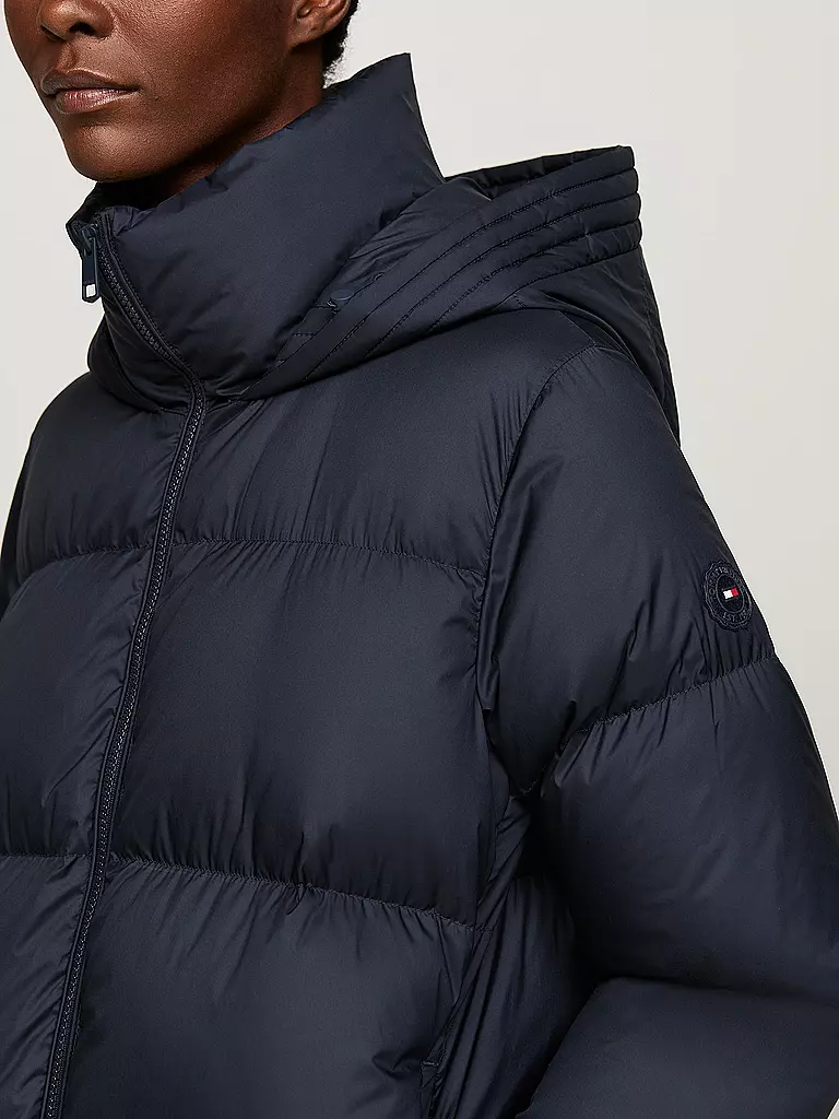 TOMMY HILFIGER Daunenmantel  dunkelblau