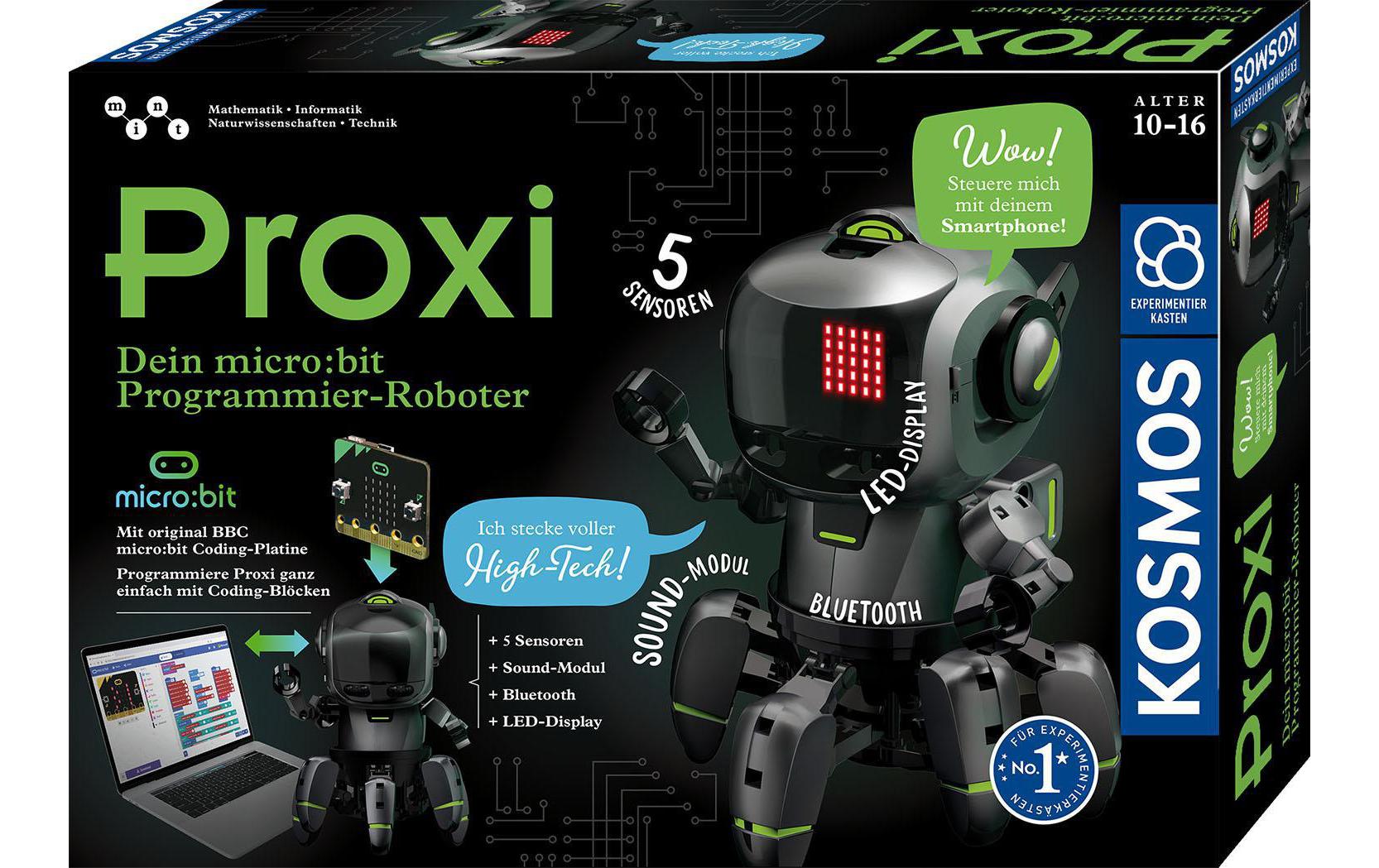 Experimentierkasten Proxi – Programmier-Roboter<br>High-Tech-Freund zum Spielen und Lernen
