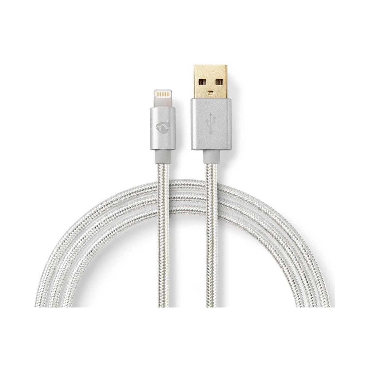 Kabel for Synkronisering og Lading | Gullbelagt 3,0 m | USB-A Hann til 8-pinners